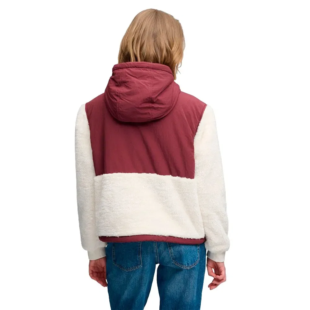 Женский свитшот с капюшоном Super Soft Hybrid Superdry, Red — фото 2