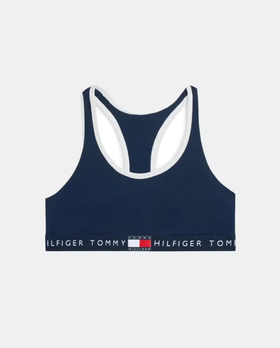 Женский бралетт с легкой поддержкой Tommy Hilfiger, Azul Marino — фото 4
