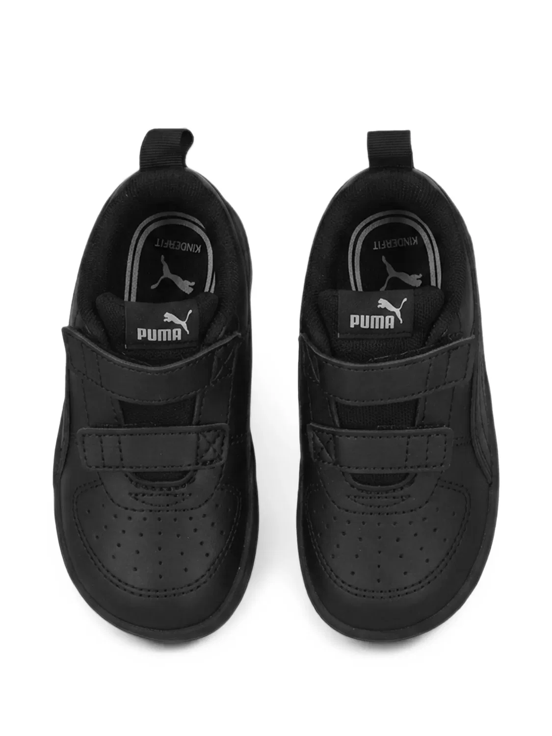 Кроссовки Rickie на липучках PUMA, черный — фото 2