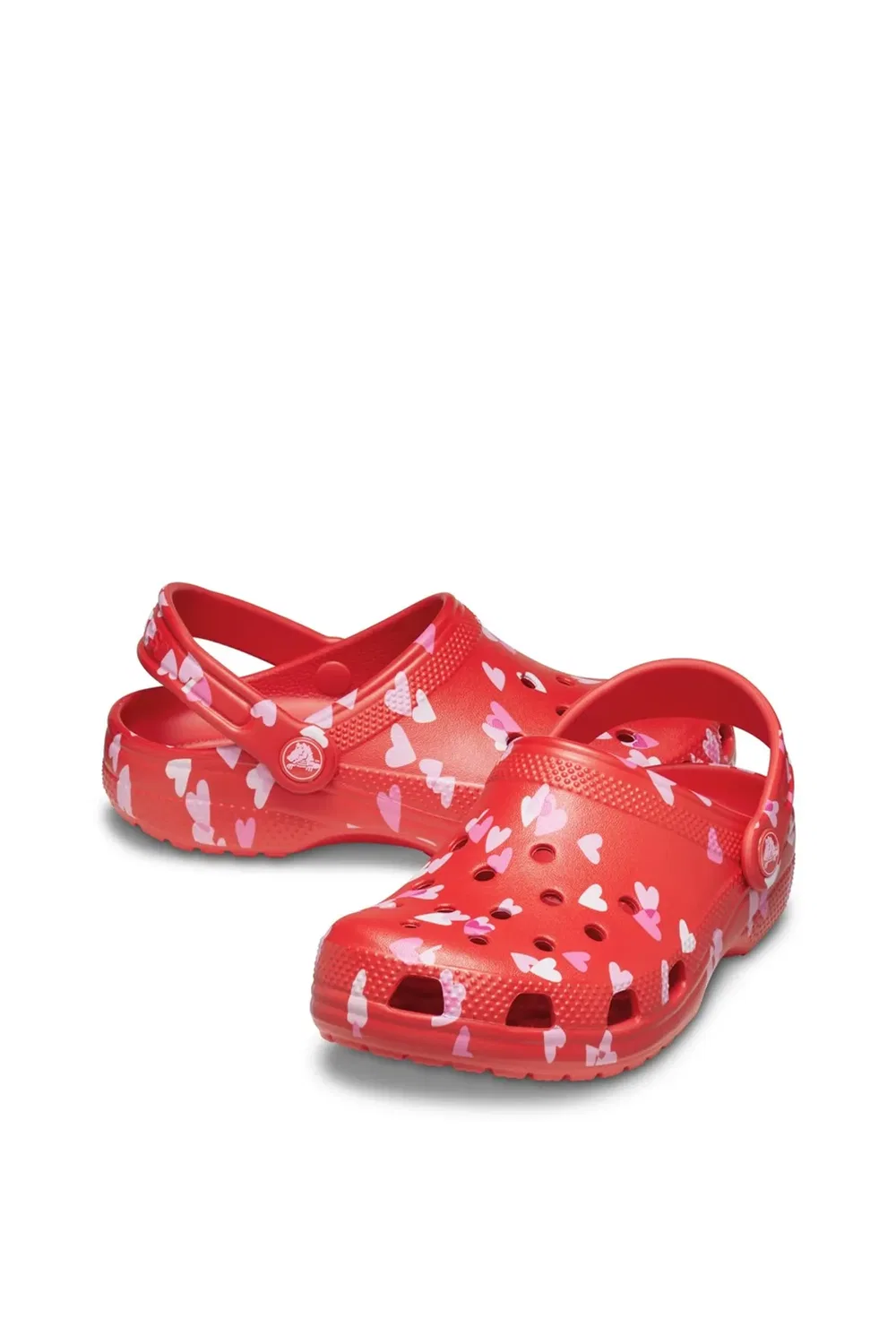 Детские классические клоги с графическим принтом Crocs, Red — фото 3