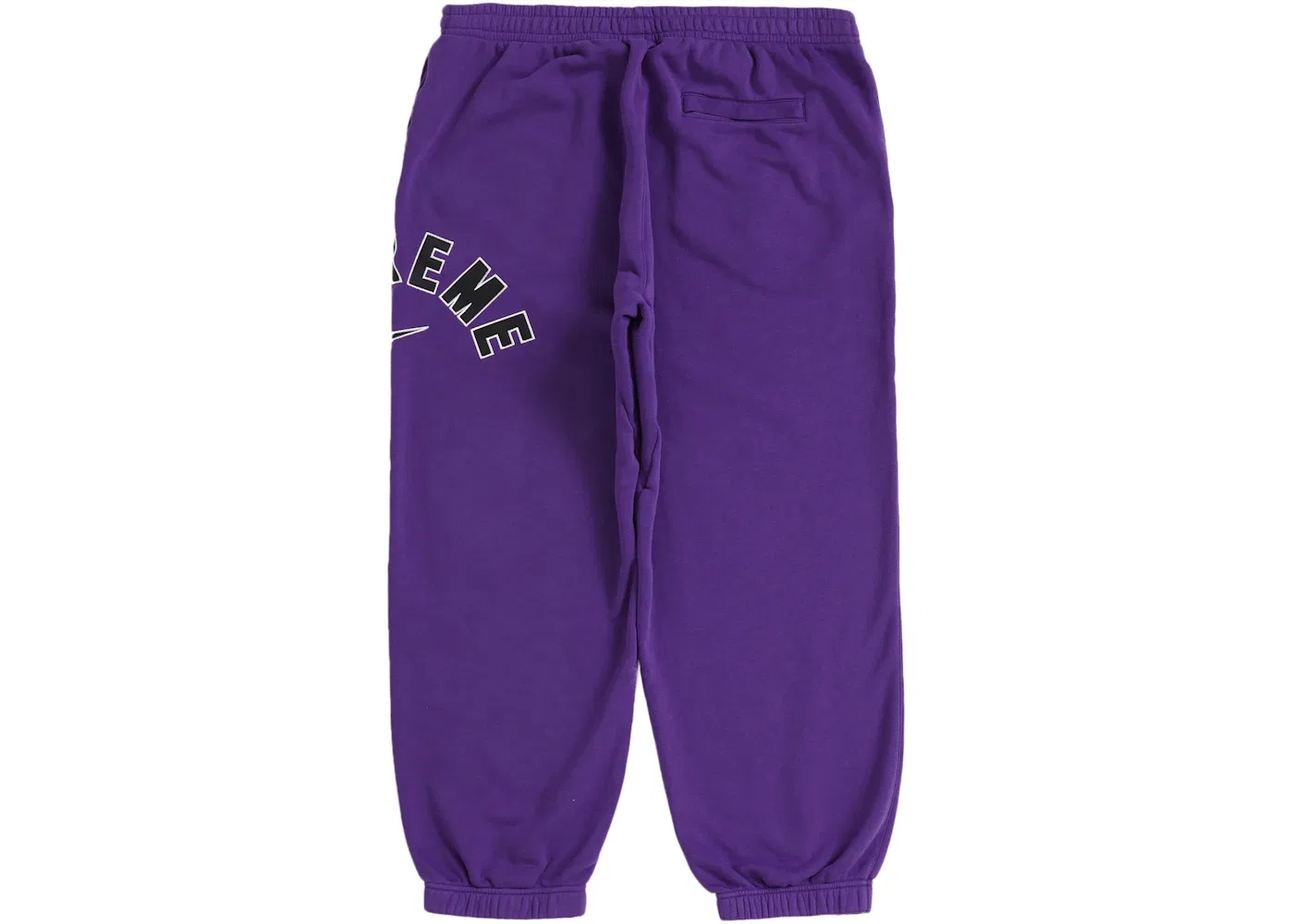 Мужские спортивные штаны с логотипом Supreme Nike Arc Purple — фото 3