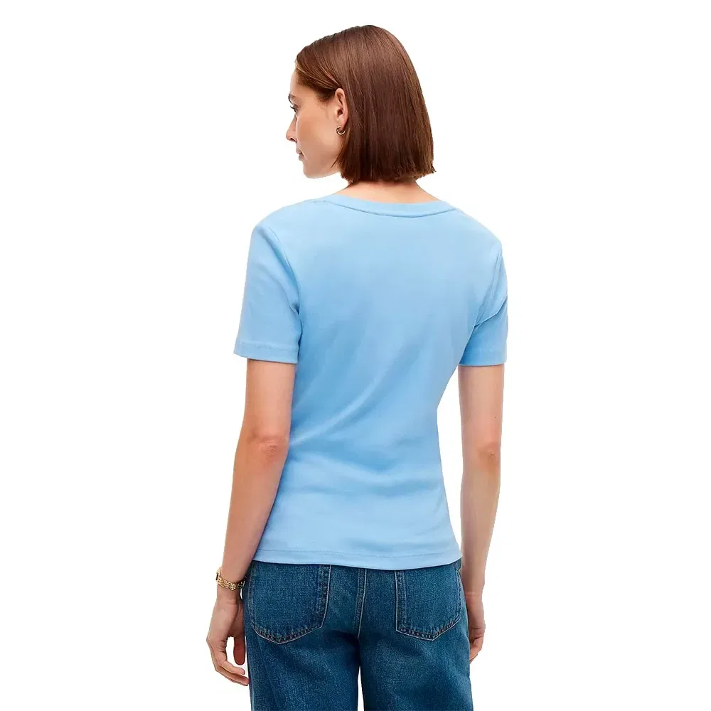 Женская футболка с v-образным вырезом Slim Cody Tommy hilfiger, Blue — фото 2