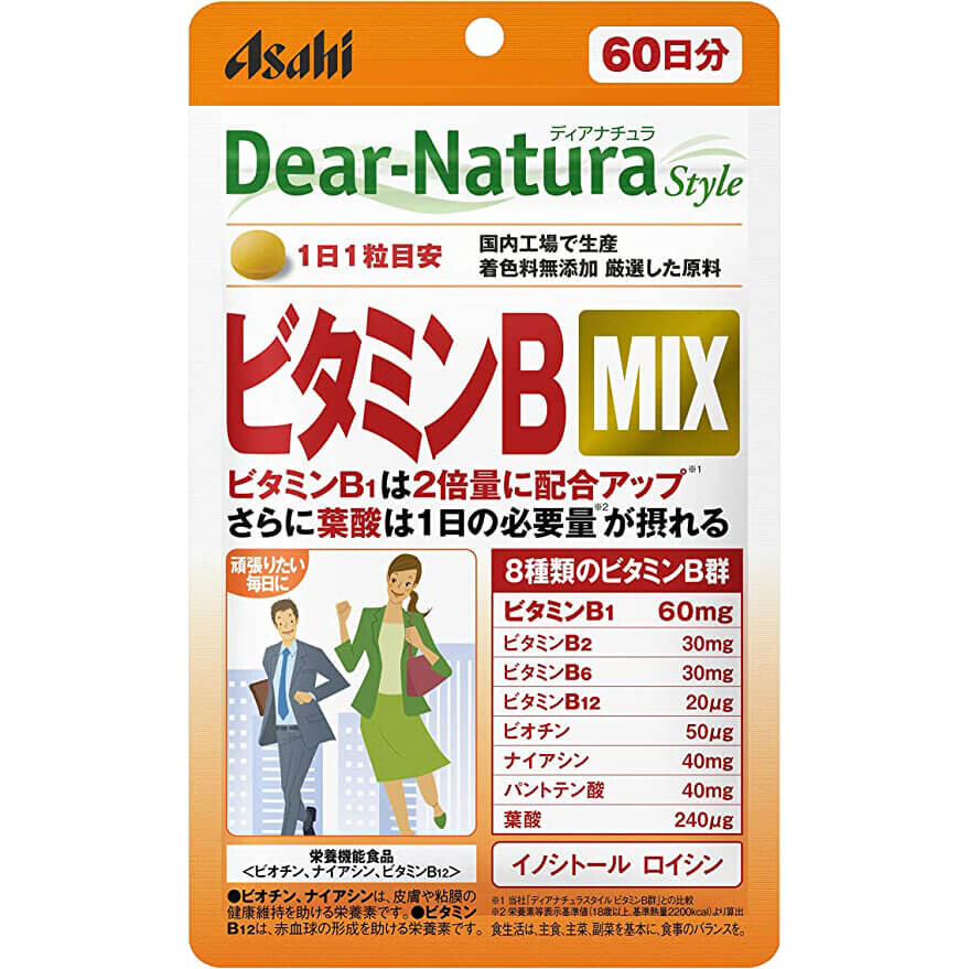 

Микс витаминов группы B Dear Natura, 60 таблеток