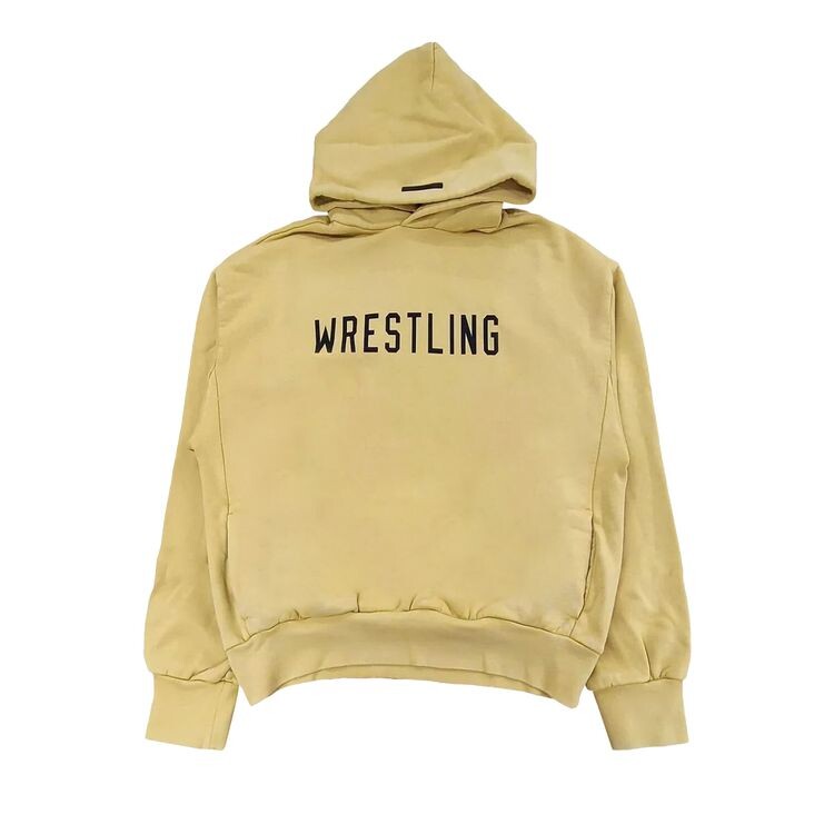 

Худи Fear of God Essentials Heavy Fleece Vintage Shrunken Hoodie Amber, желтый