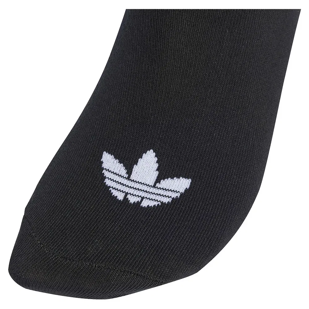 Носки укороченные Adidas Originals Liner no show, 6 пар, черный — фото 3