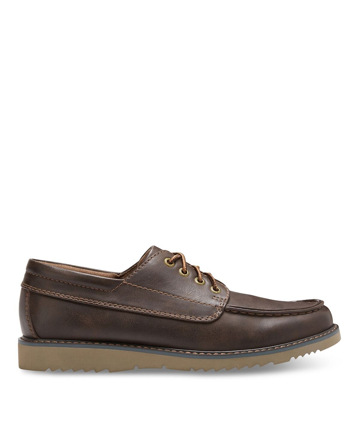 Мужские оксфорды jed moc toe Eastland Shoe, коричневый — фото 3
