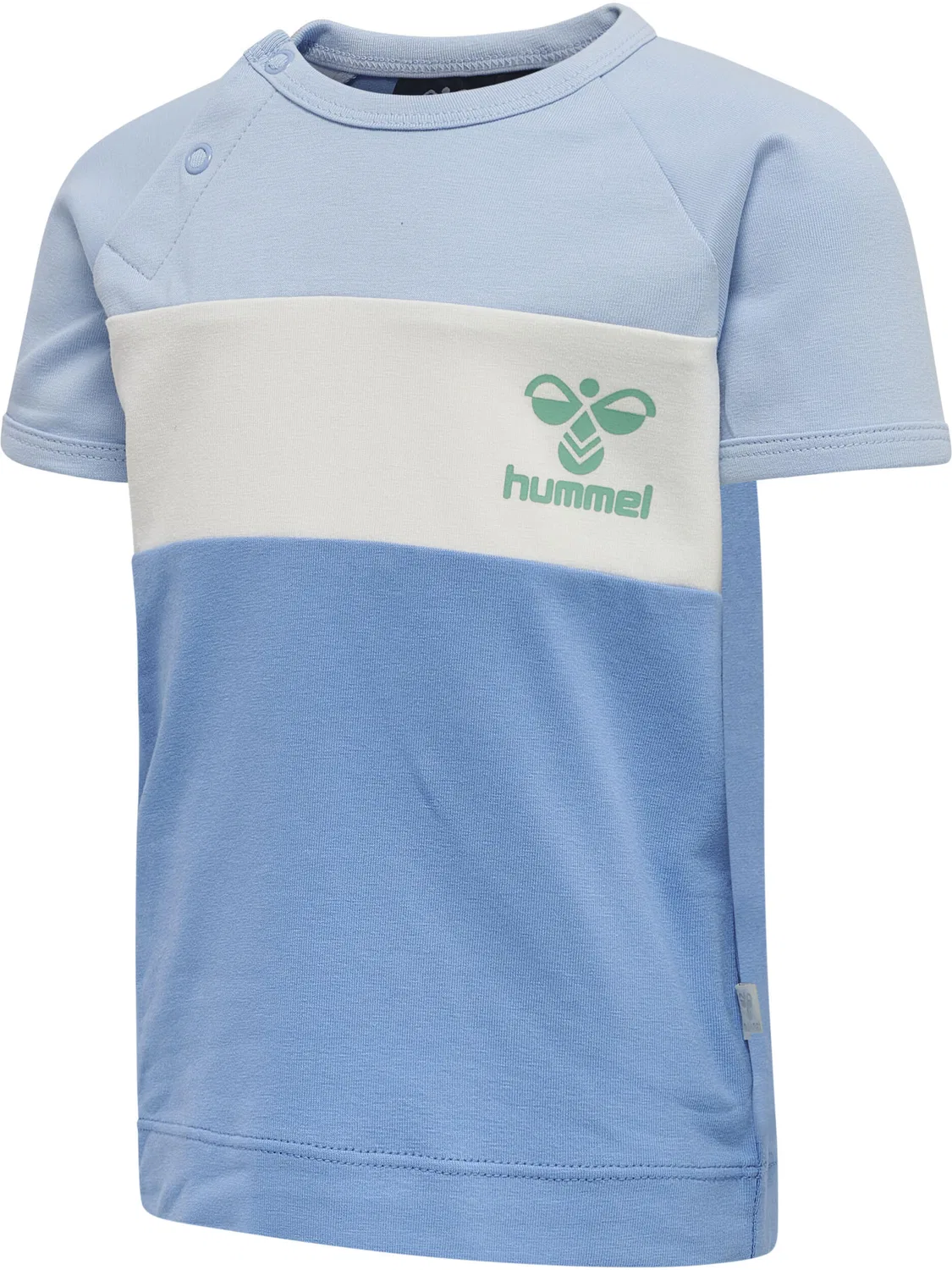 Детская футболка с коротким рукавом Hmlaslan Hummel, Blau Lagunenblau Hellblau — фото 4