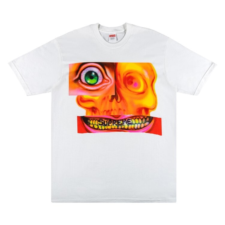 

Футболка Supreme Face Tee 'White', белый