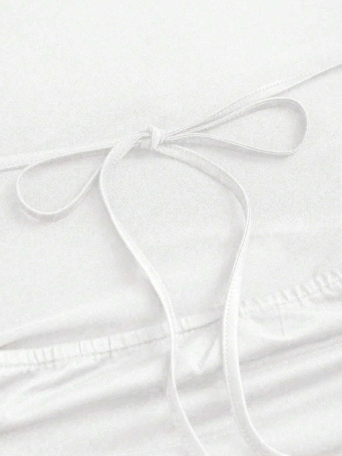 Женское облегающее мини-платье с открытой спиной Bodycon, White — фото 4