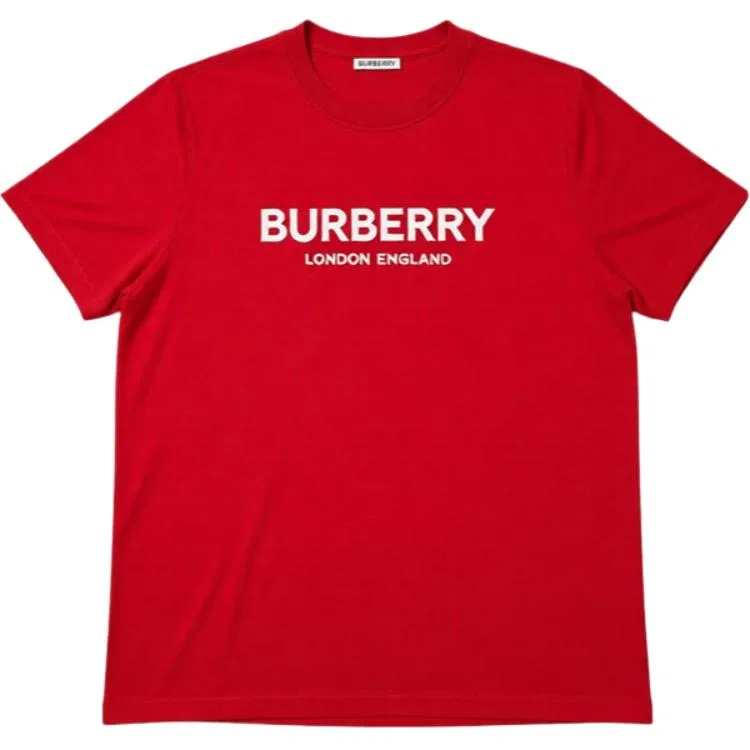 Женская футболка с принтом Regular T Shirt Burberry, Red