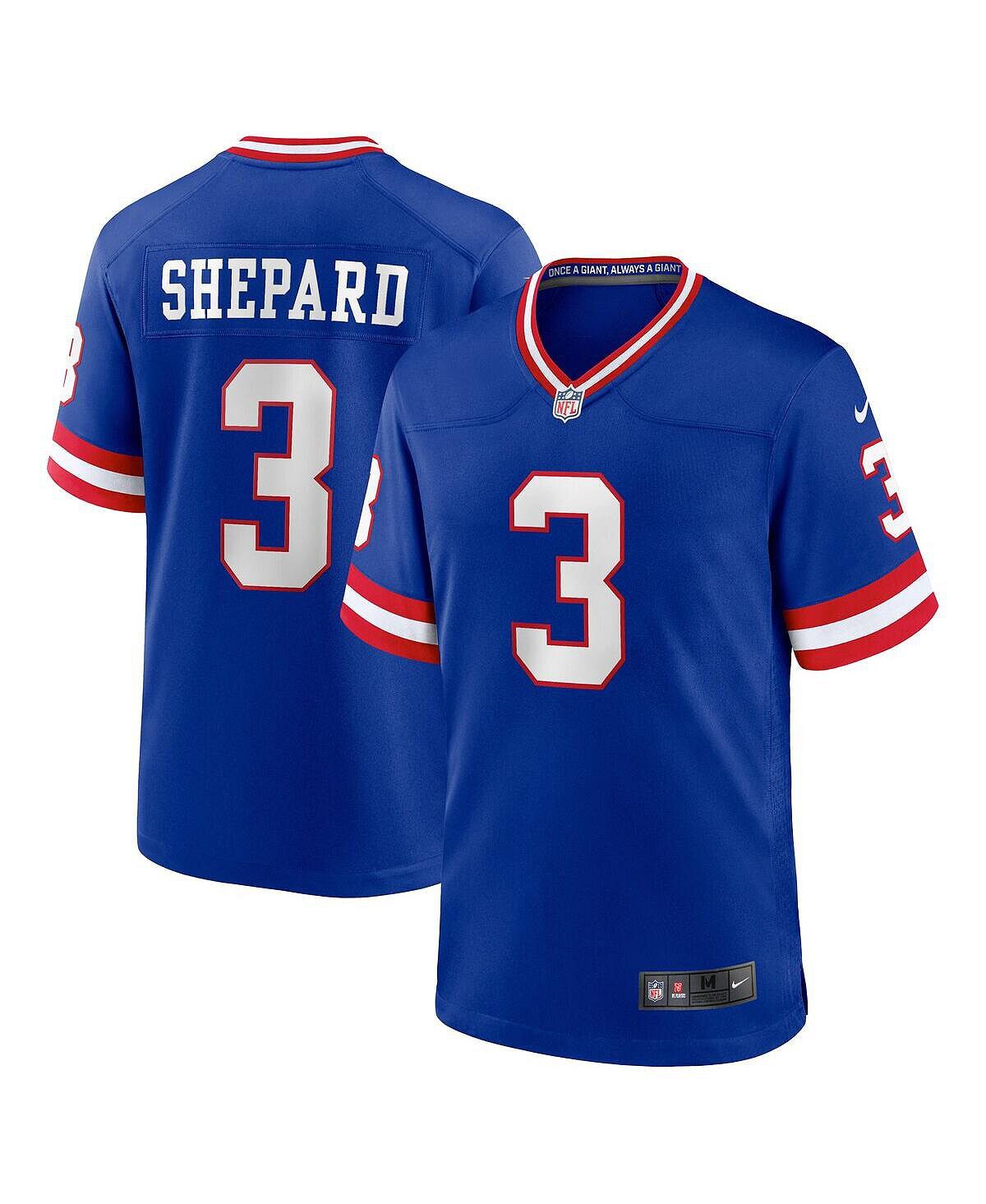 

Мужское классическое игровое джерси sterling shepard royal new york giants Nike