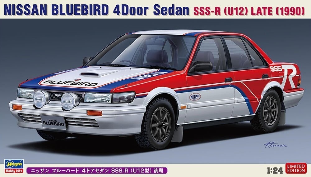 

Hasegawa 20521 Nissan Bluebird 4-дверный седан SSS-R (U12) поздний (1990) 1/24