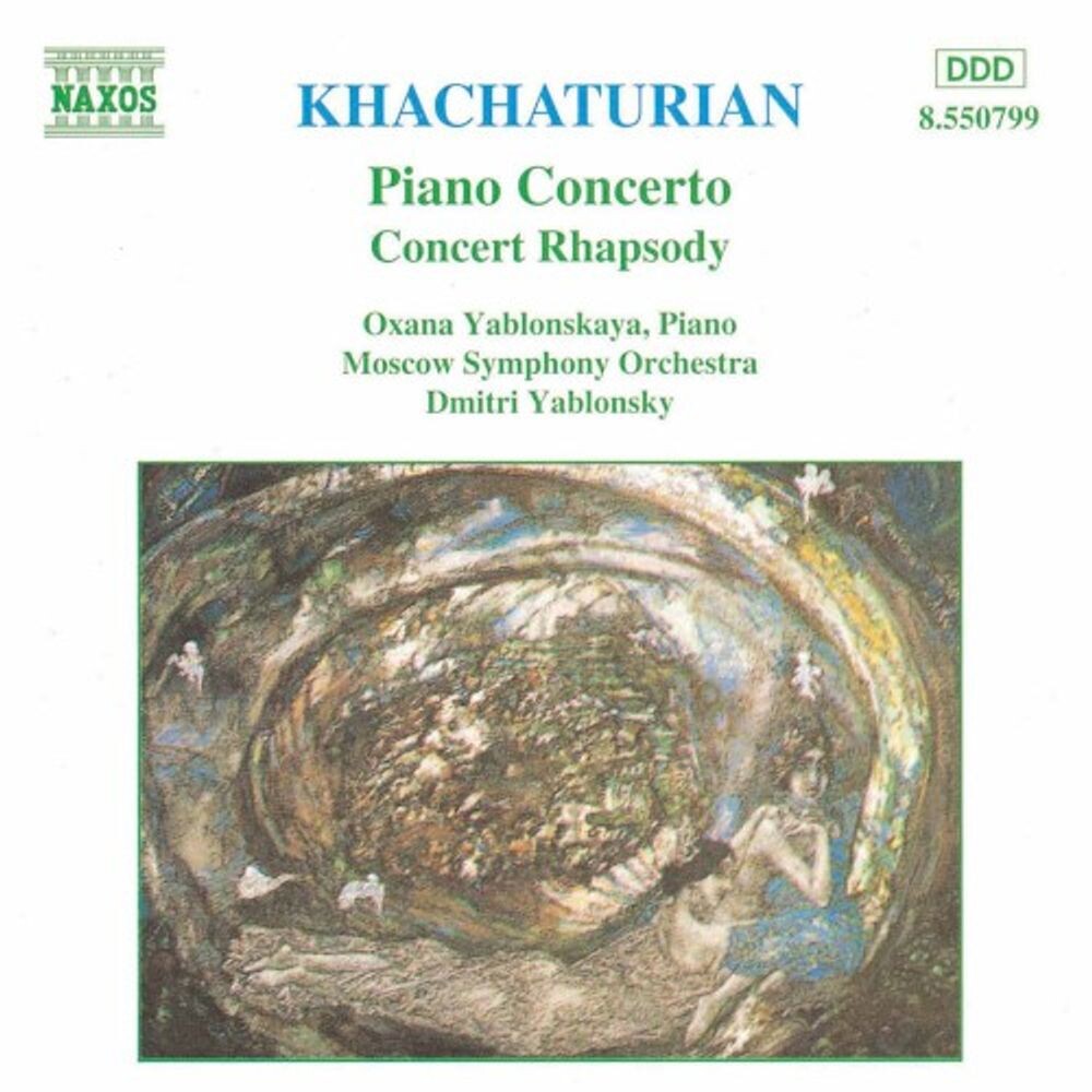 

Диск CD Piano Concerto / Concerto Rhapsody - Aram Khachaturian, Oxana Yablonskaya, Dmitry Yablonsky, Moscow Symphony Orchestra