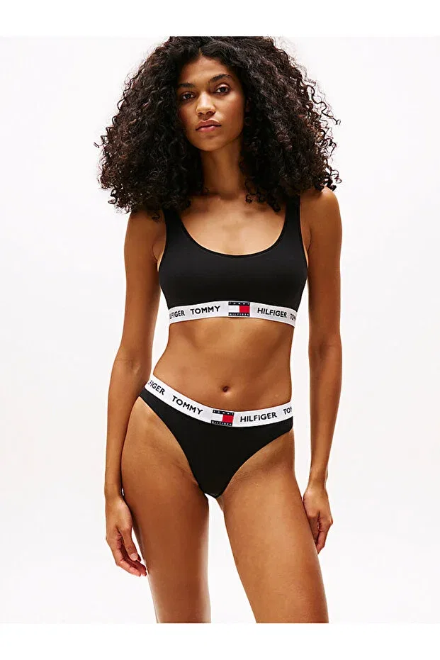Женский бралет с принтом Tommy Hilfiger, Black