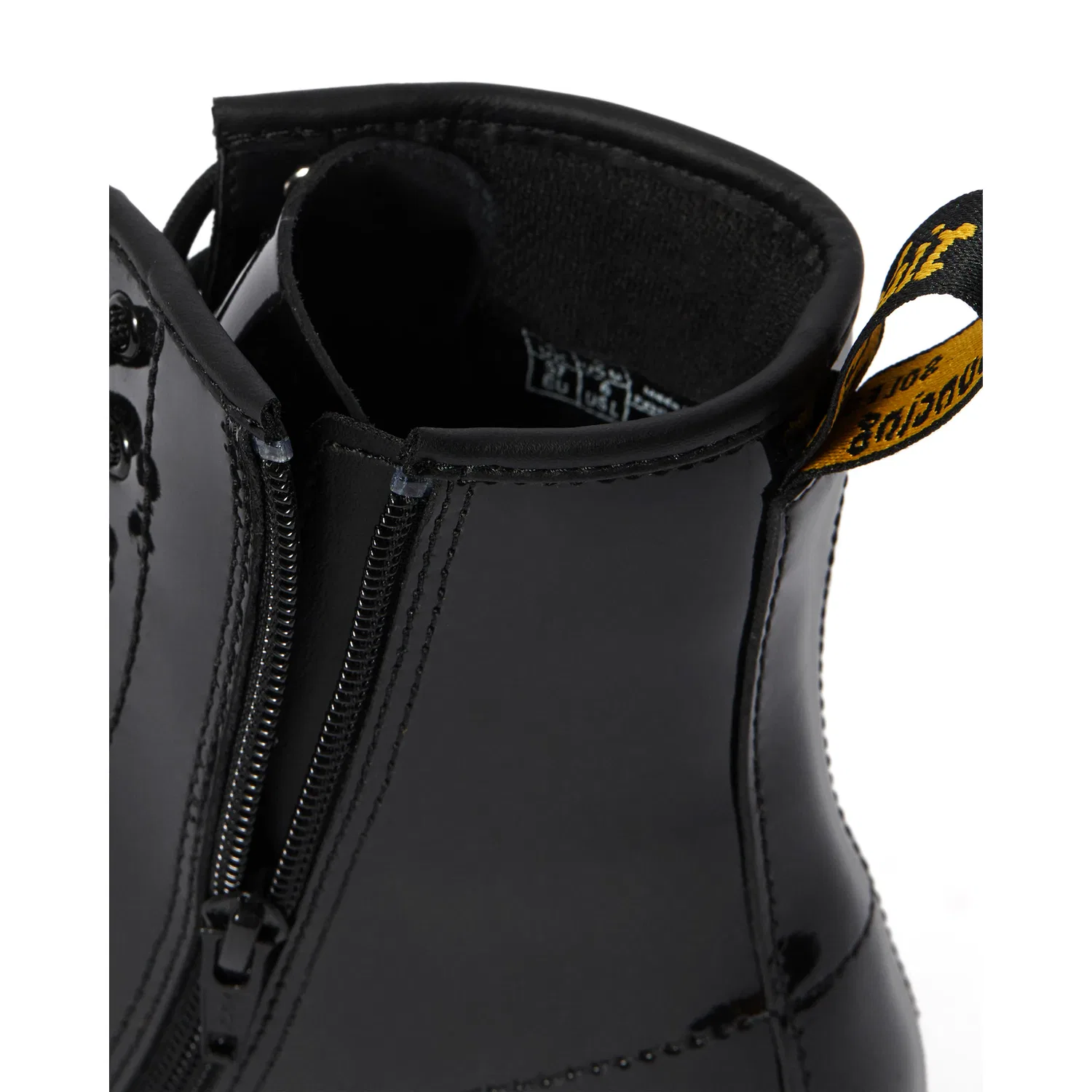 Детские ботинки Dr. Martens 1460, кожаные, на шнуровке, черные — фото 2