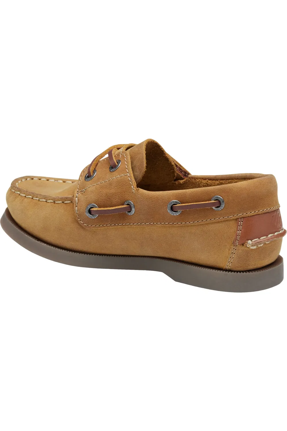 Детские туфли-лодочки на липучке Zeke Johnston & Murphy, Light Tan Oiled Full Grain — фото 2