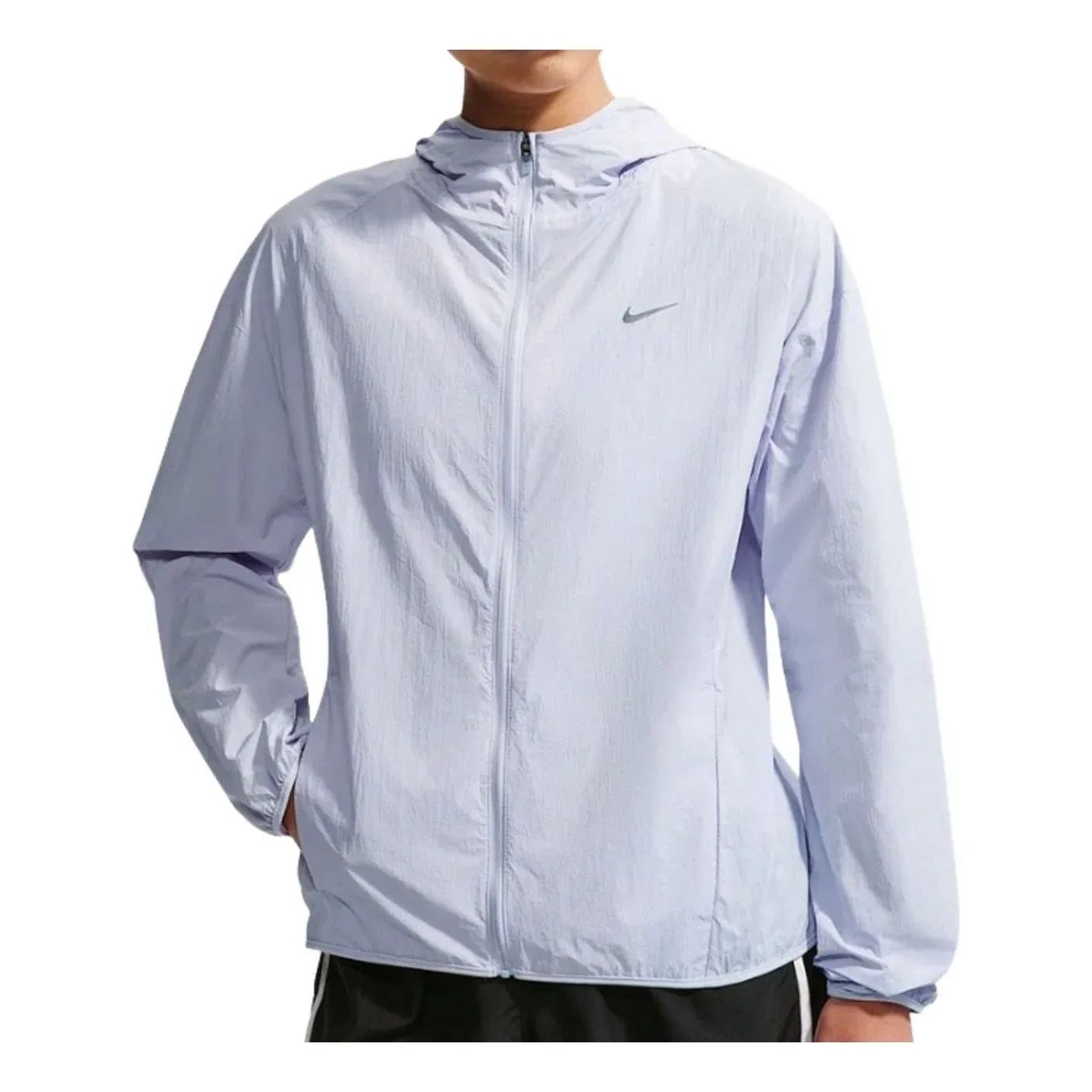 Женская куртка для тренировок Tempo UV Light Jacket Asia Sizing 'Light Blue' Nike, Light Blue