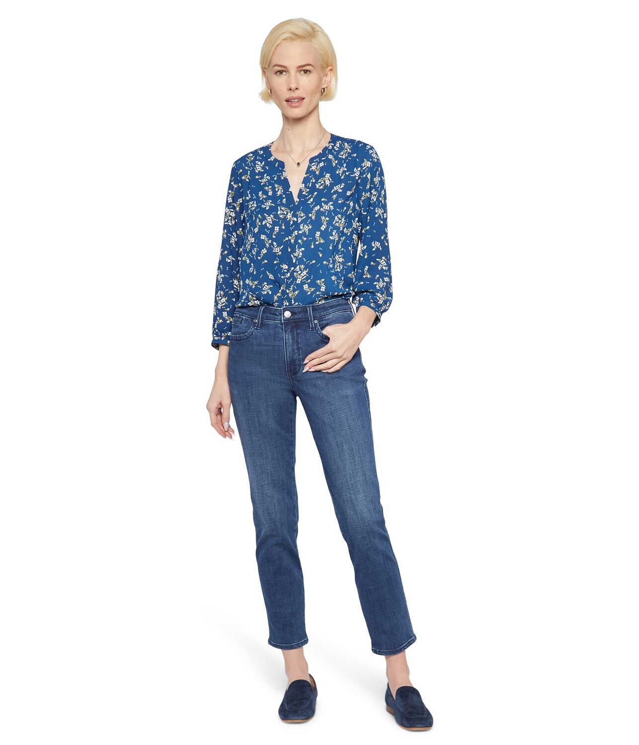 

Джинсы NYDJ, Stella Tapered Ankle in Rendezvous