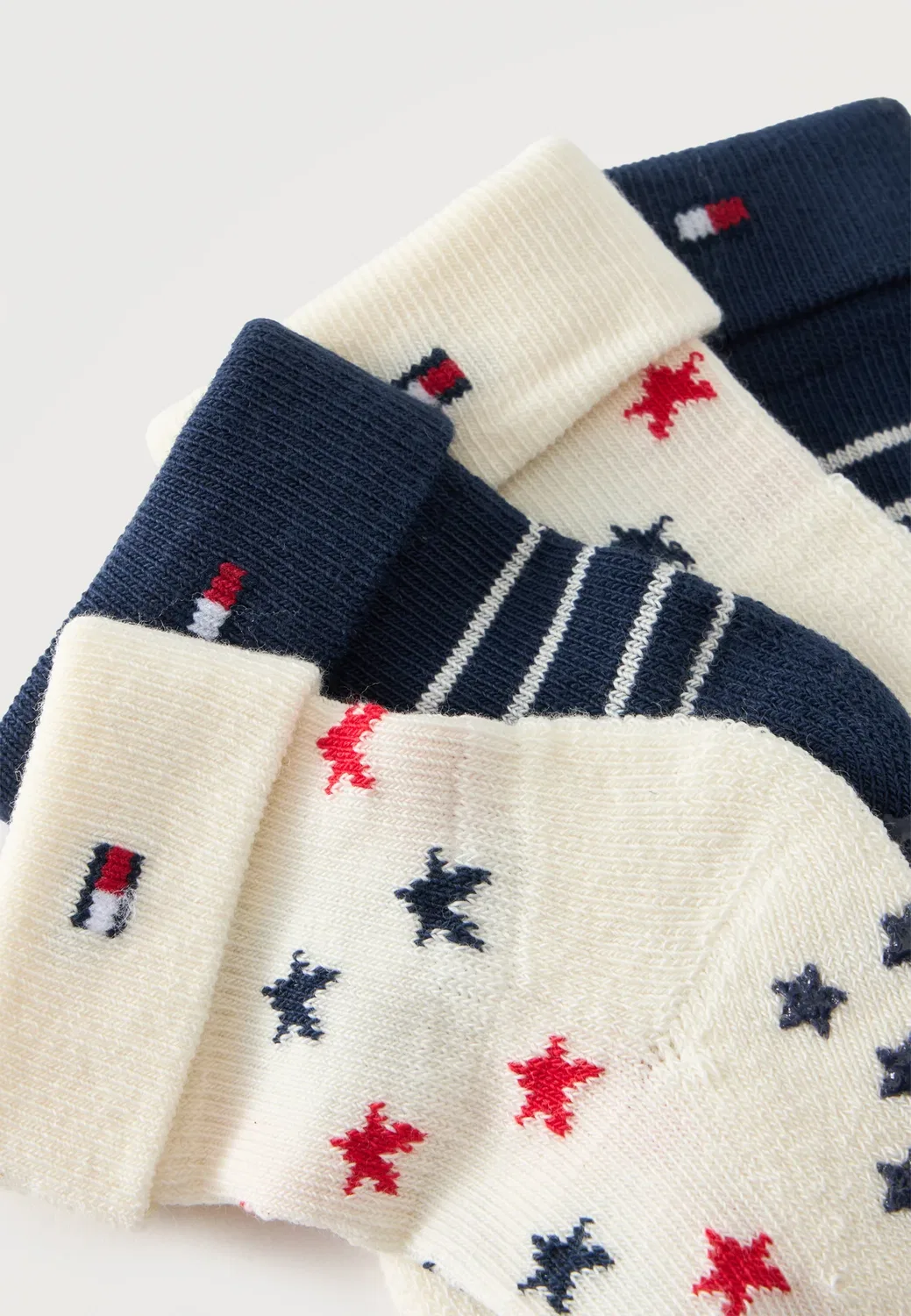 Унисекс, 4 пары носков Tommy Hilfiger, Multi-Coloured — фото 2