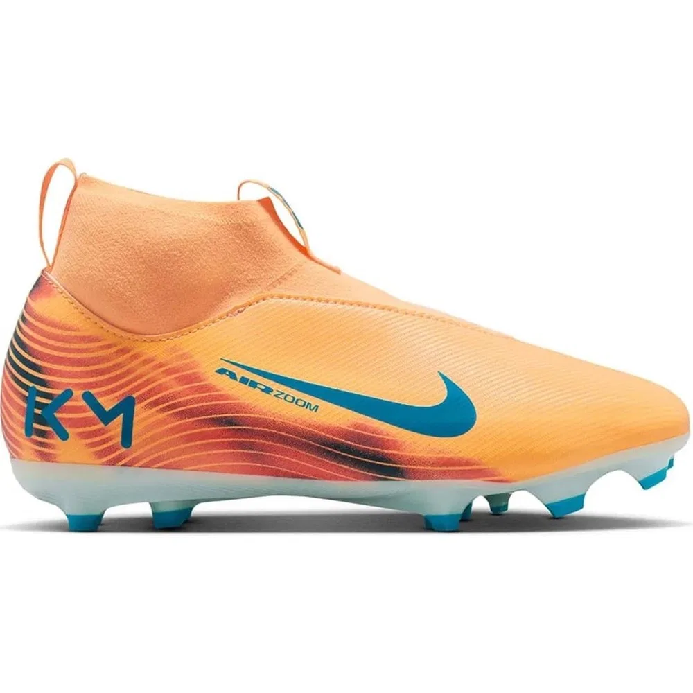 Детские футбольные бутсы для мальчиков с шнуровкой Turuncu Jr Zm Superfly 10 Acad Km Fgmg Nike