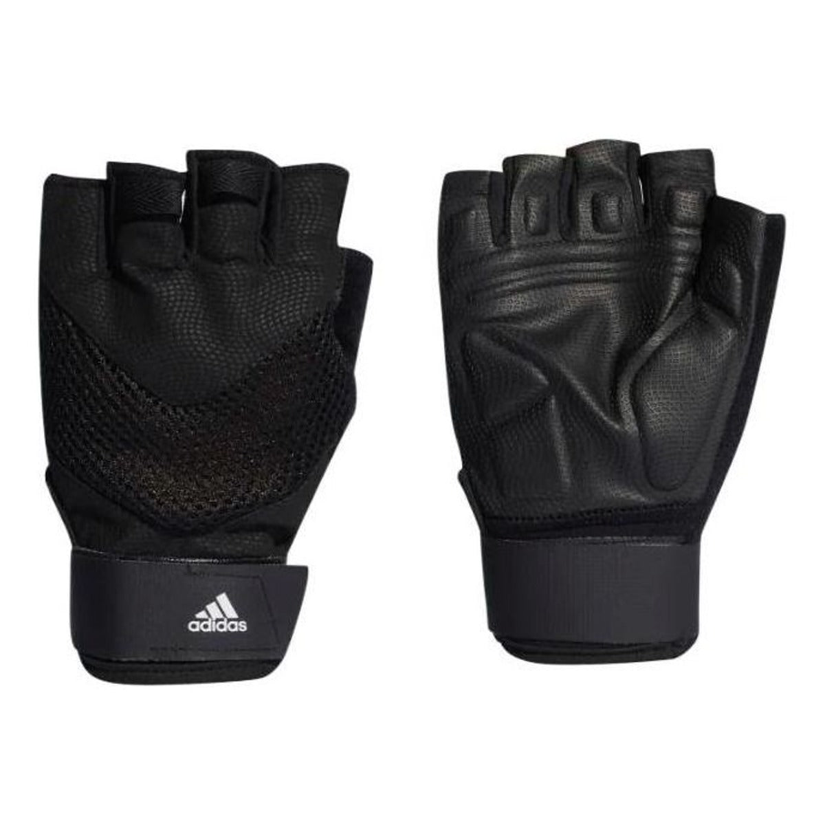 

Тренировочные перчатки Adidas AEROREADY с поддержкой запястья, черные