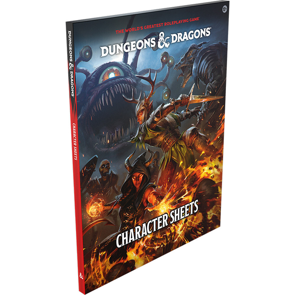 

Ролевая игра Wizards of the Coast D&D 5E RPG: Character Sheets (2024)