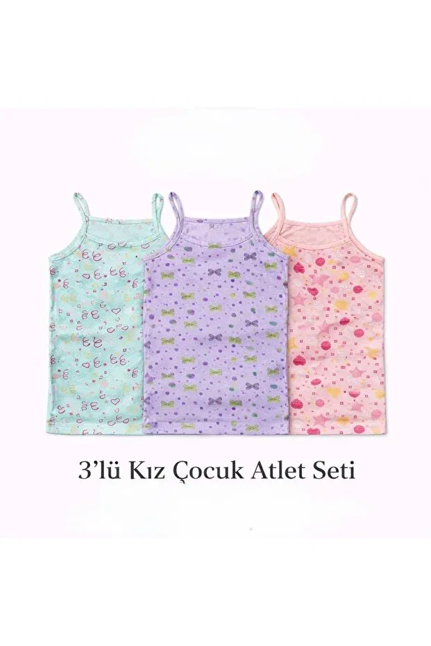 Детский комплект для девочек с принтом Asil Butik, Pink