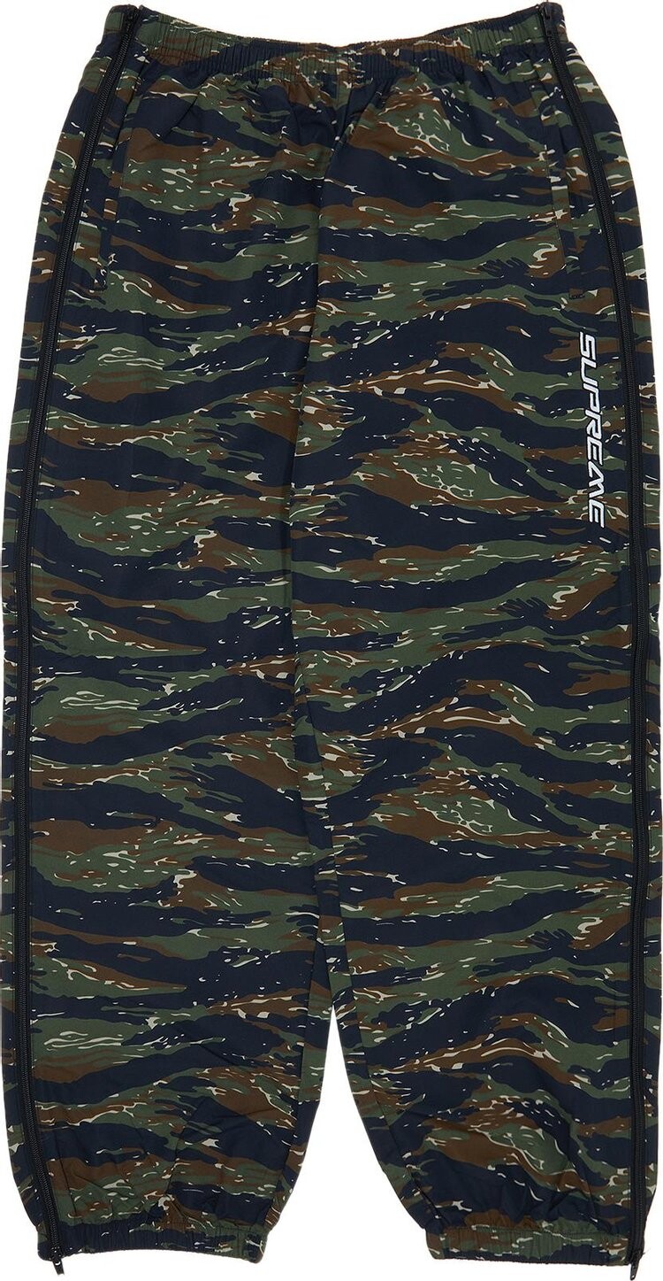 

Брюки Supreme Full Zip Baggy Warm Up Pant 'Tiger Camo', разноцветный, Черный, Брюки Supreme Full Zip Baggy Warm Up Pant 'Tiger Camo', разноцветный