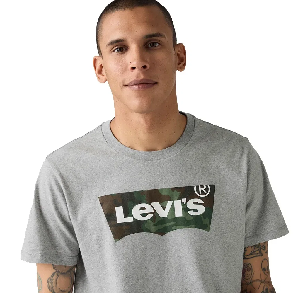 Мужская футболка с принтом 22491 Levi's, Grey — фото 4