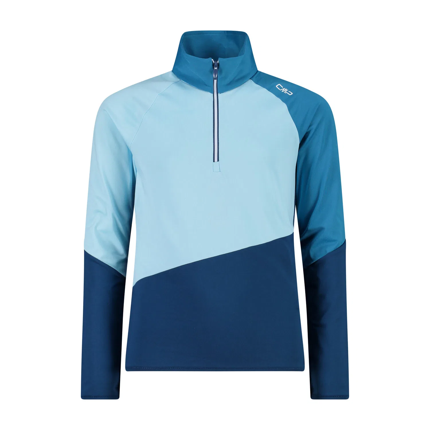 Детский свитшот с полузамком Cmp Kid G Sweat, Hellblau Pastellblau