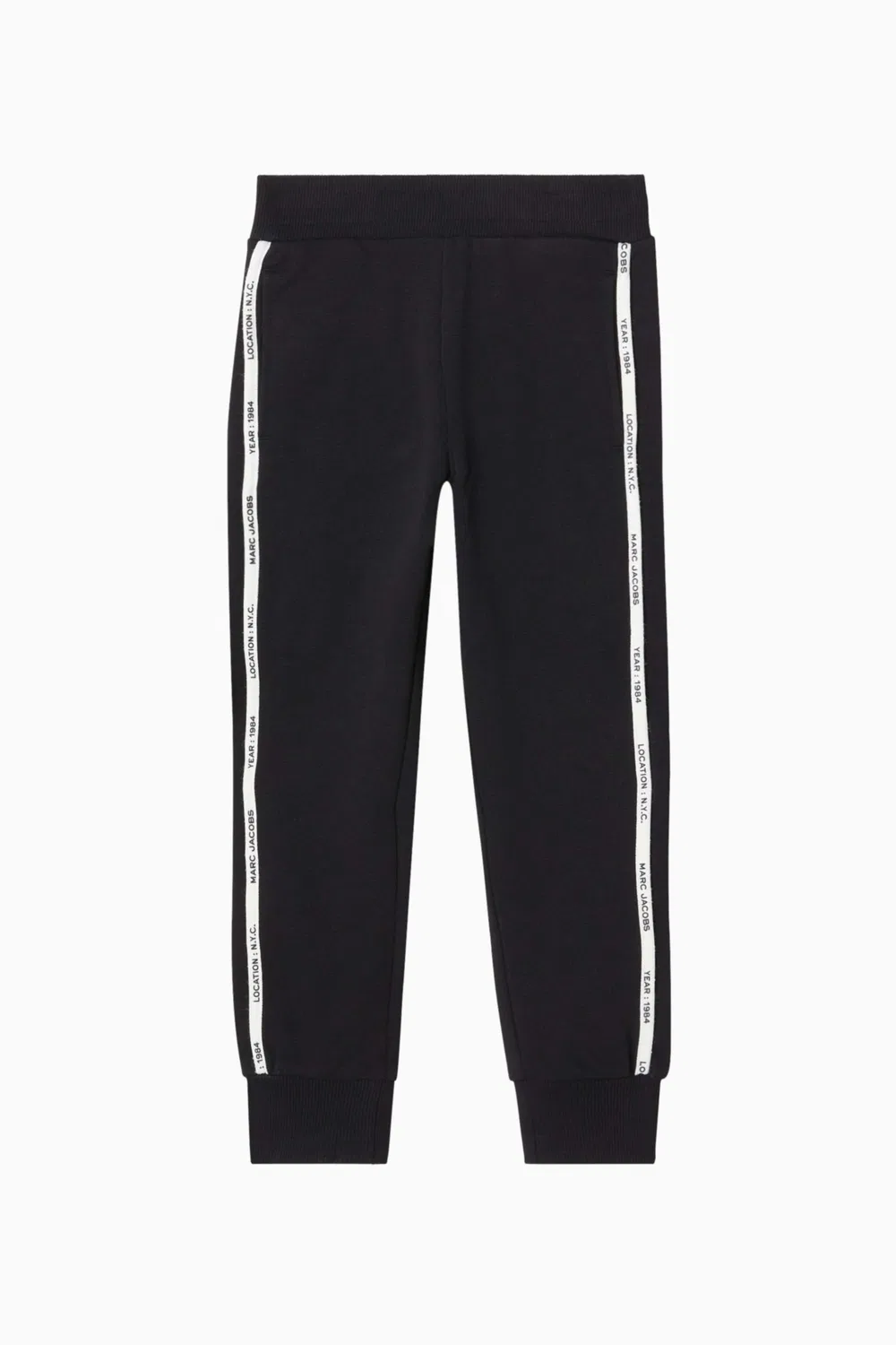 Брюки спортивные хлопковые Logo Tape MARC JACOBS