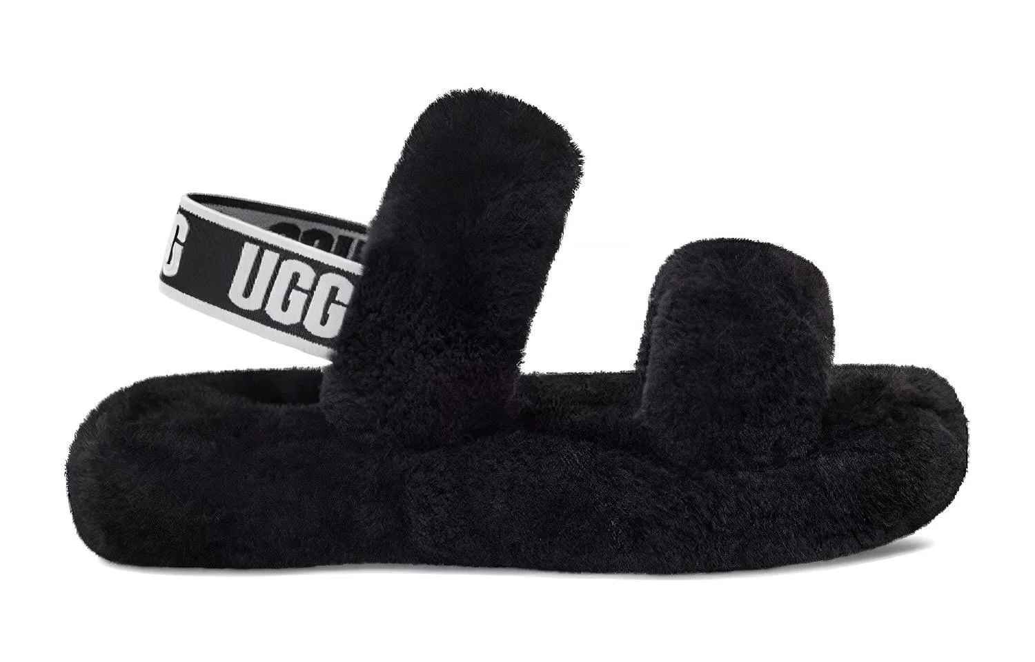 Детские сандалии с ремешком Oh Yeah UGG, Black — фото 3