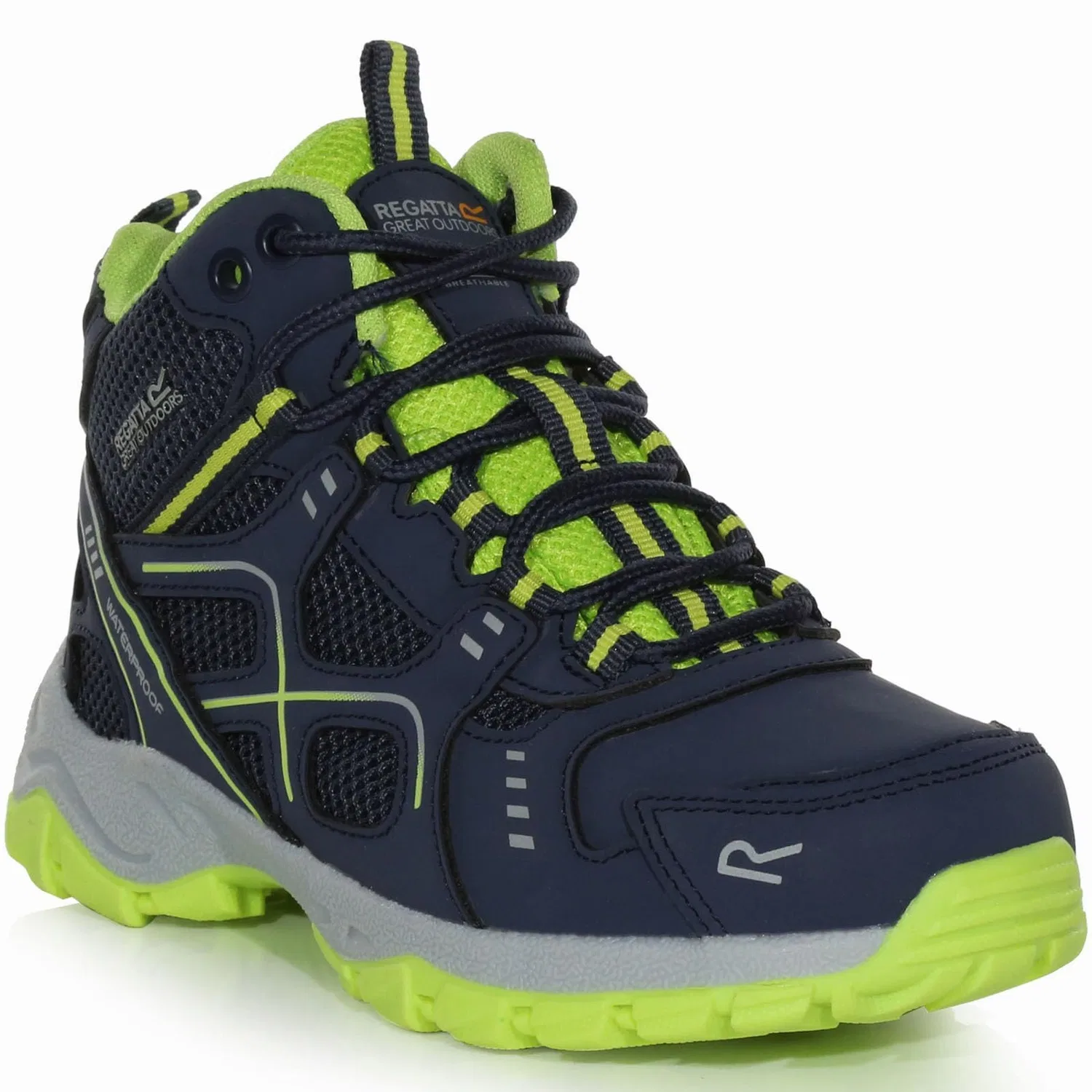 Детские ботинки для мальчиков водонепроницаемые Vendeavourbootjnr Regatta, Navy Blue Lmepnch
