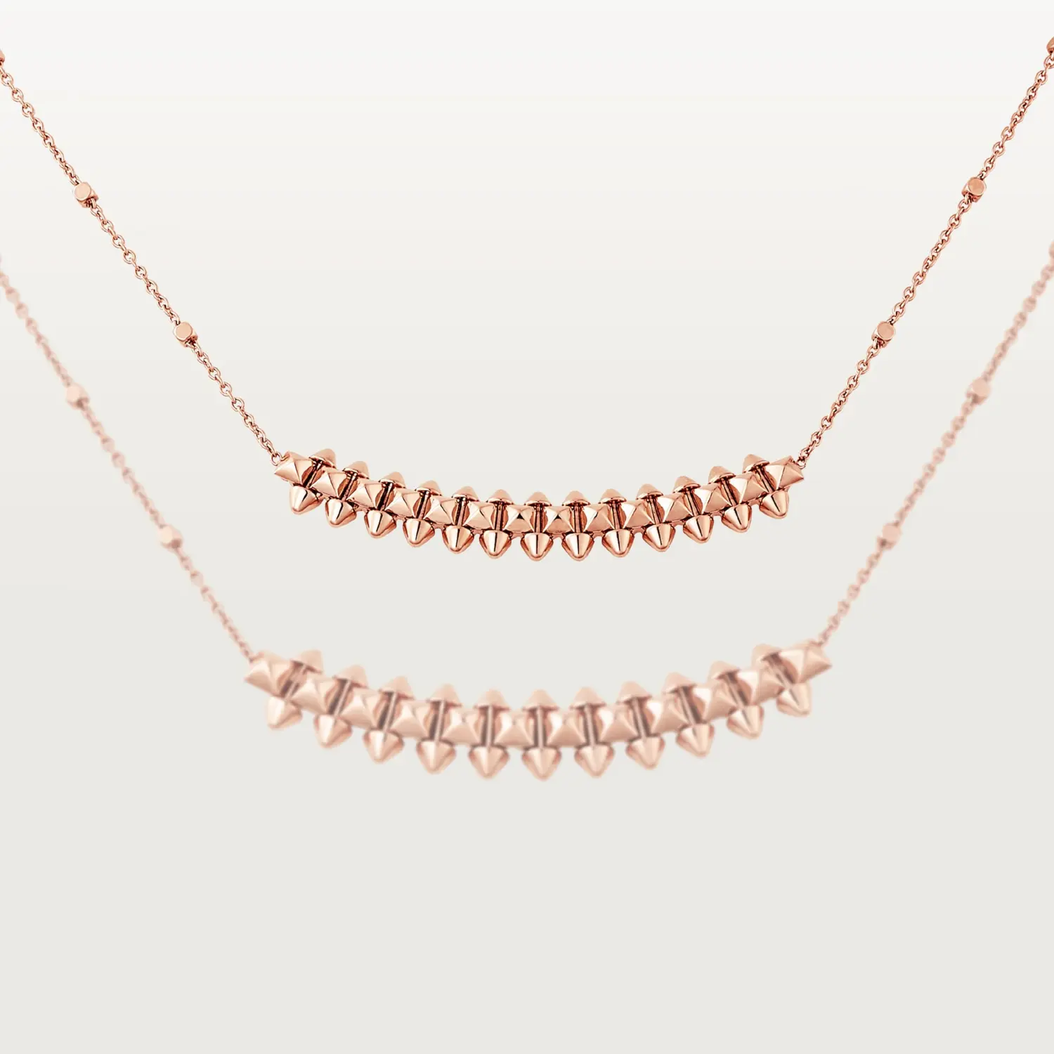 Колье Cartier Clash de Cartier Small, розовое золото — фото 2