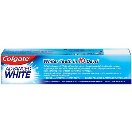 Зубная паста Colgate Advanced белая 125 мл — фото 3