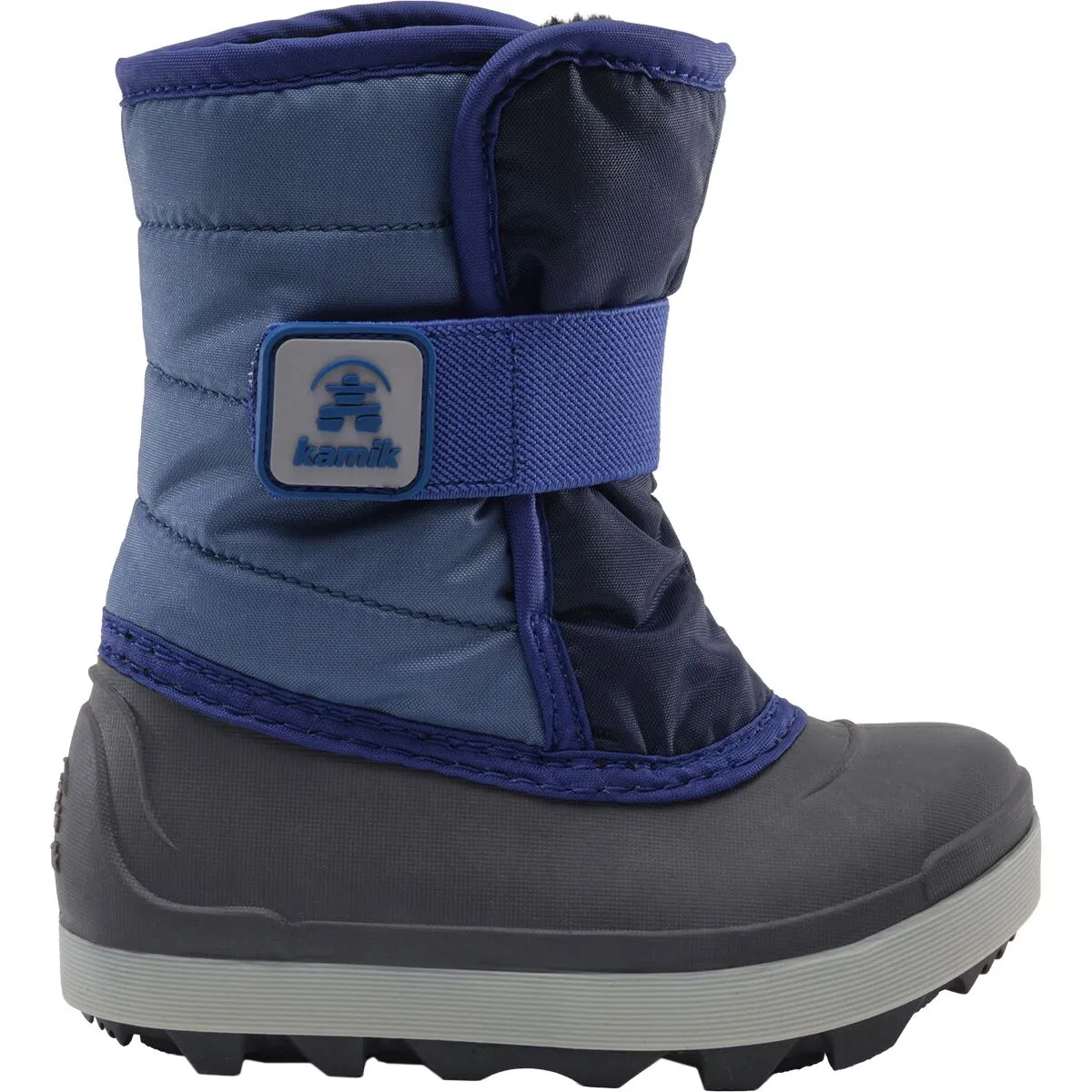 Детские ботинки для мальчиков утепленные Snowbug7 Kamik, Navy Blue