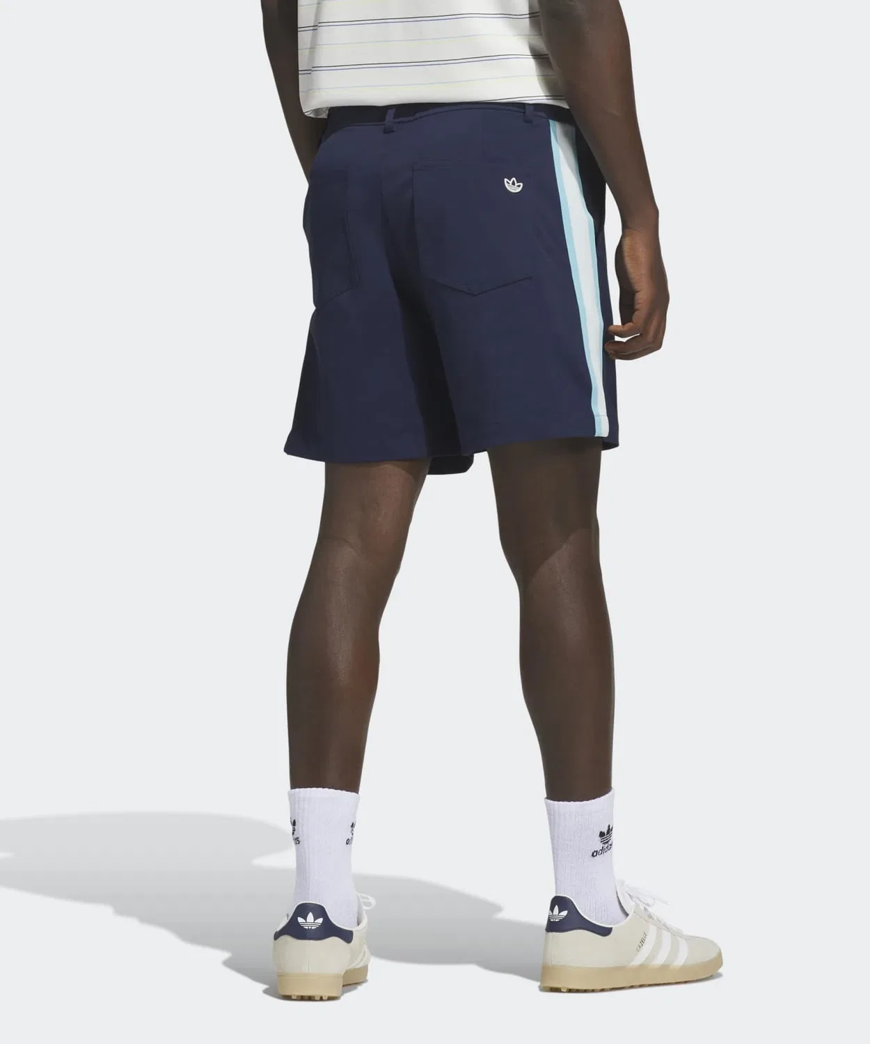 Мужские шорты с регулируемым поясом Original Summer Adidas, Blue — фото 2