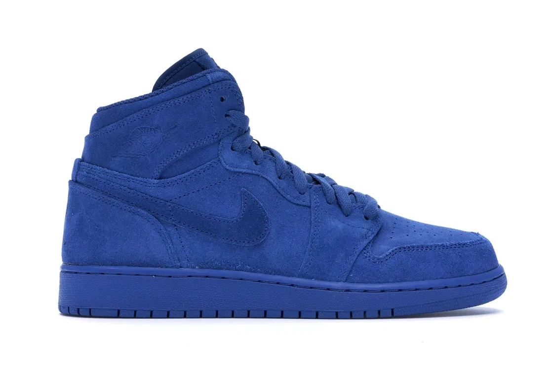 Детские кроссовки lifestyle с замшевым верхом Jordan 1 Retro Jordan, Team Royal