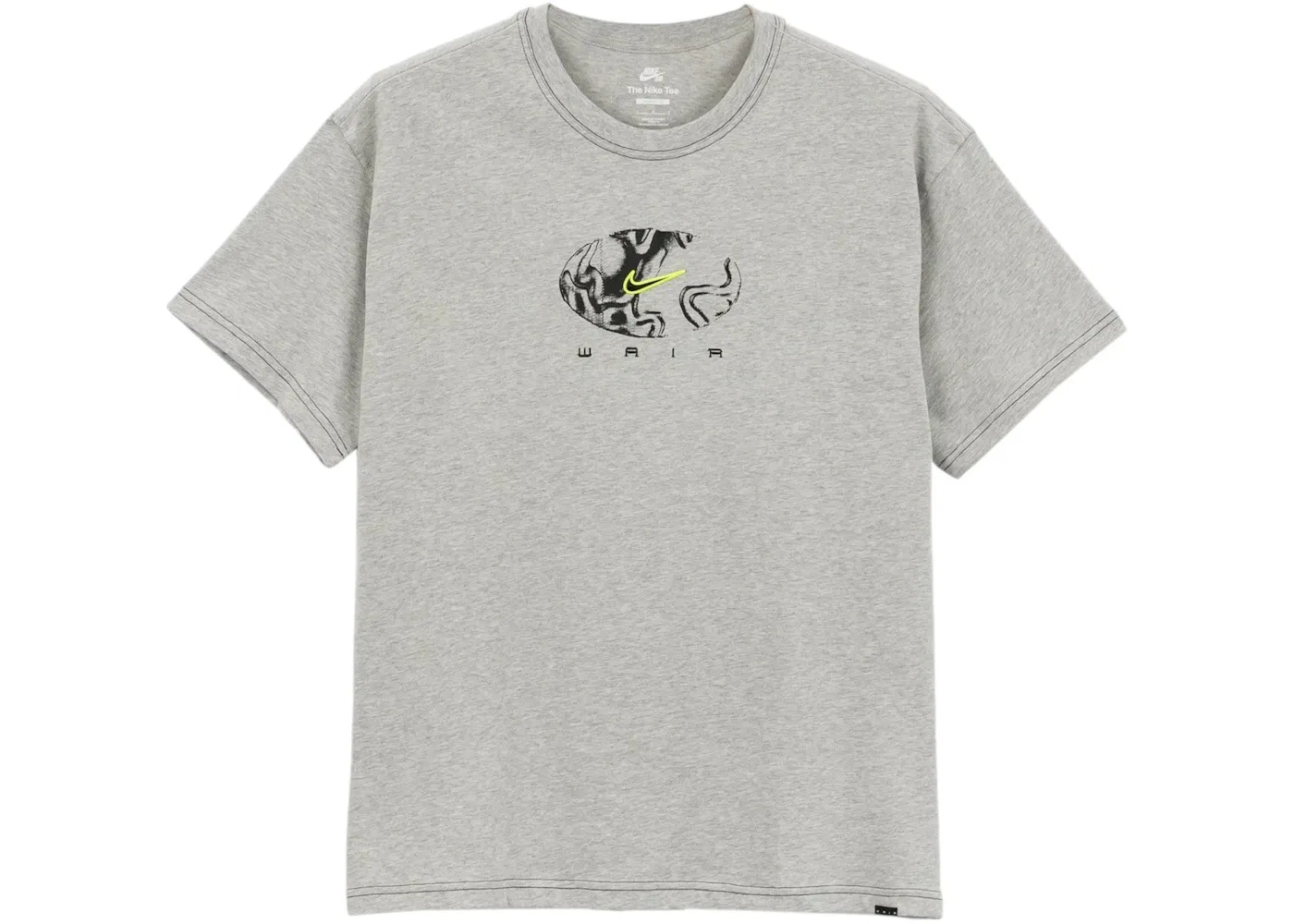 Мужская футболка Nike SB Skate Tee, Grey Heather