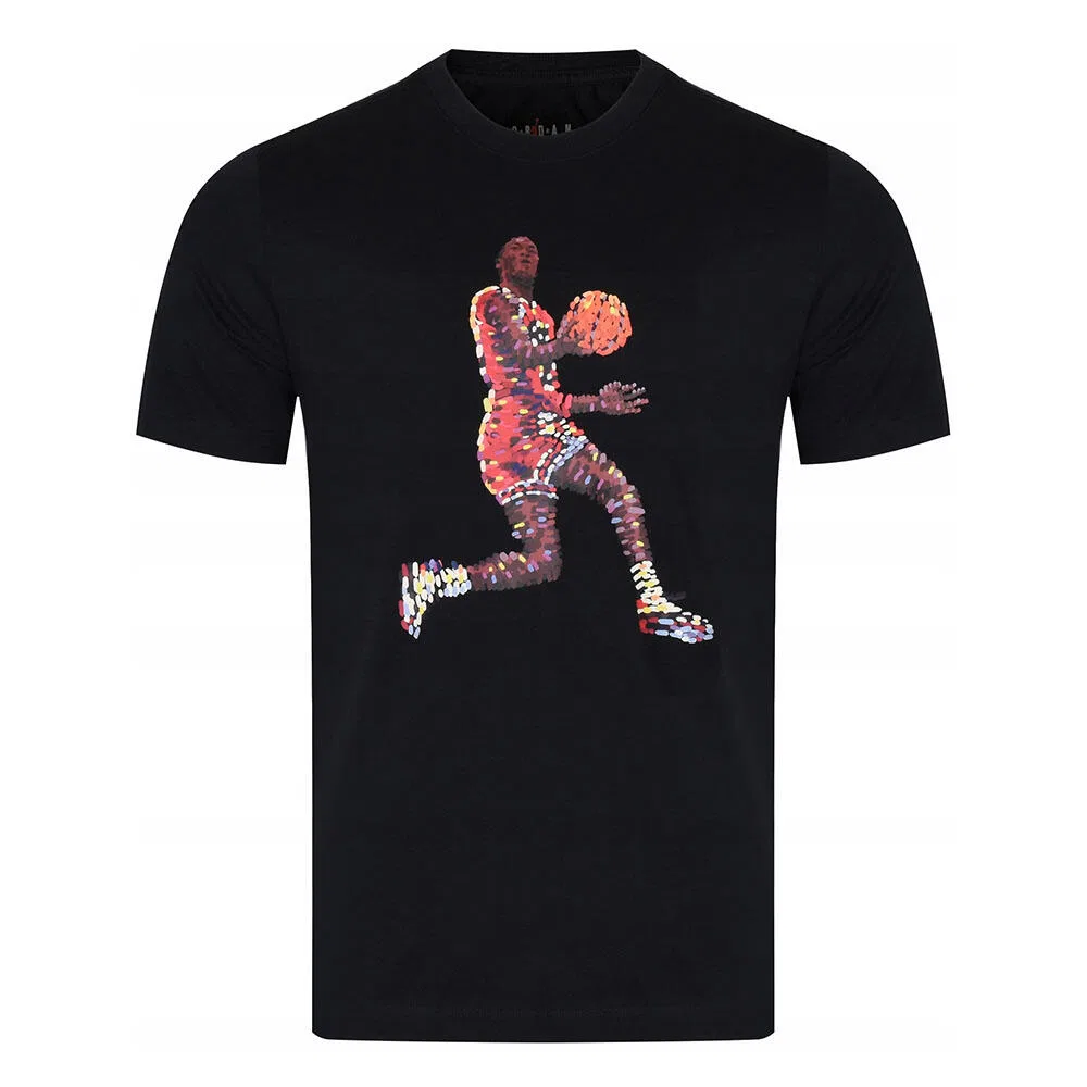 Мужская футболка с принтом Jordan Flight Essentials Tee Legend, Jordan, Schwarz