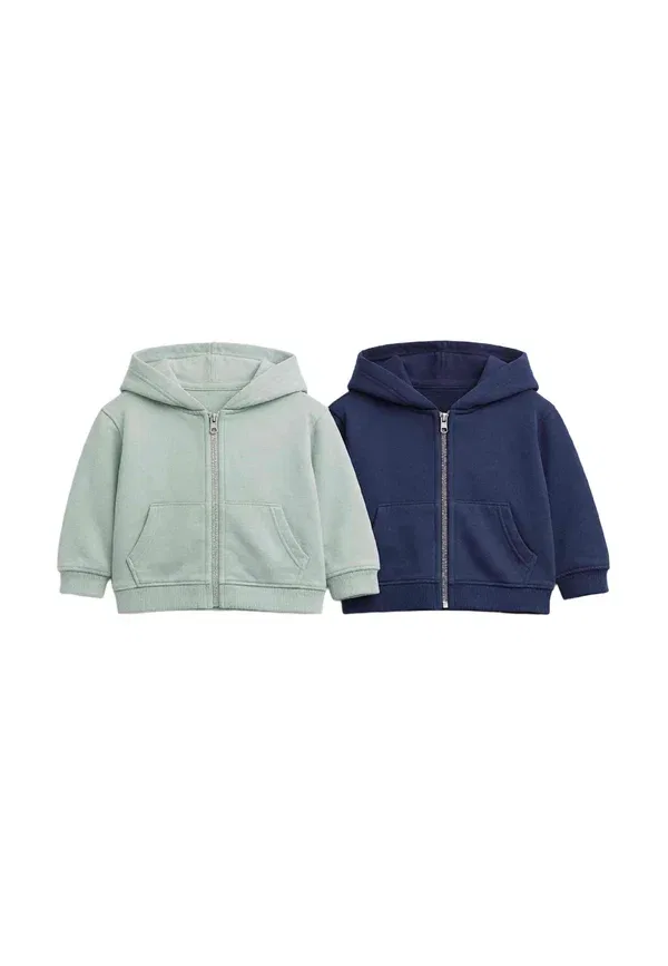 Спортивный костюм из 2 предметов, хлопок, tracksuit, Marks & Spencer, темно-синий Mix — фото 3
