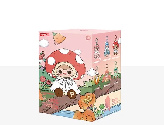

Сюрприз-бокс с фигуркой-брелоком Pop Mart Pucky Forest Party Series