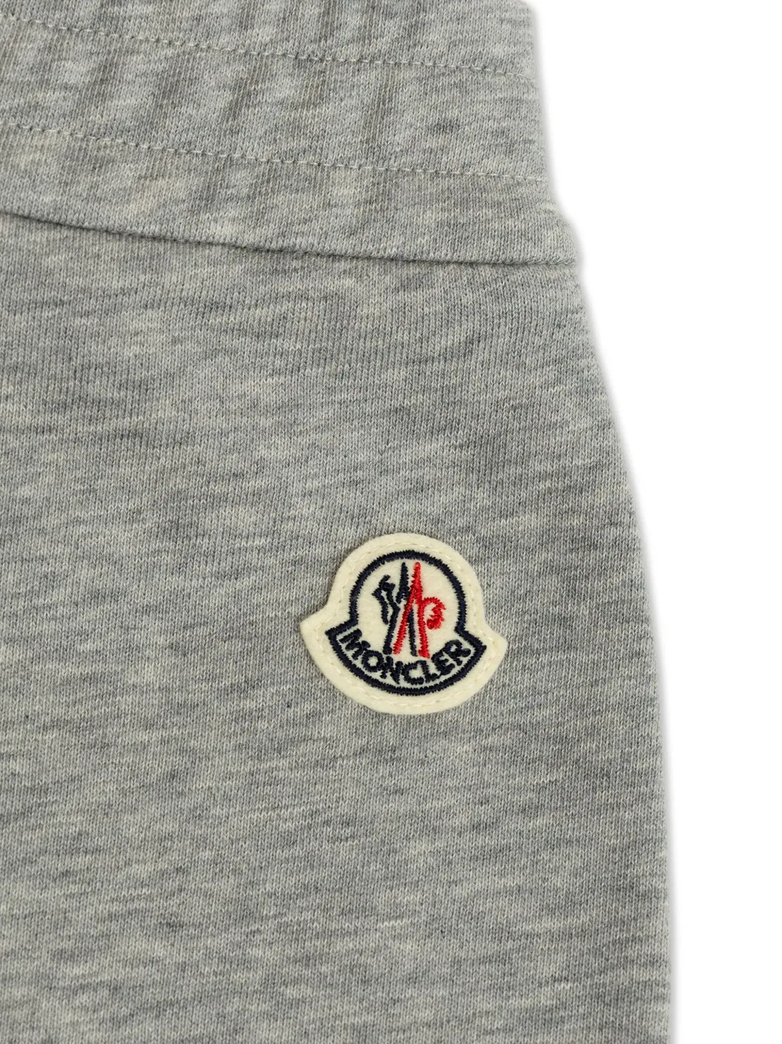 MONCLER GENIUS Серые шорты из 100% хлопка — фото 3