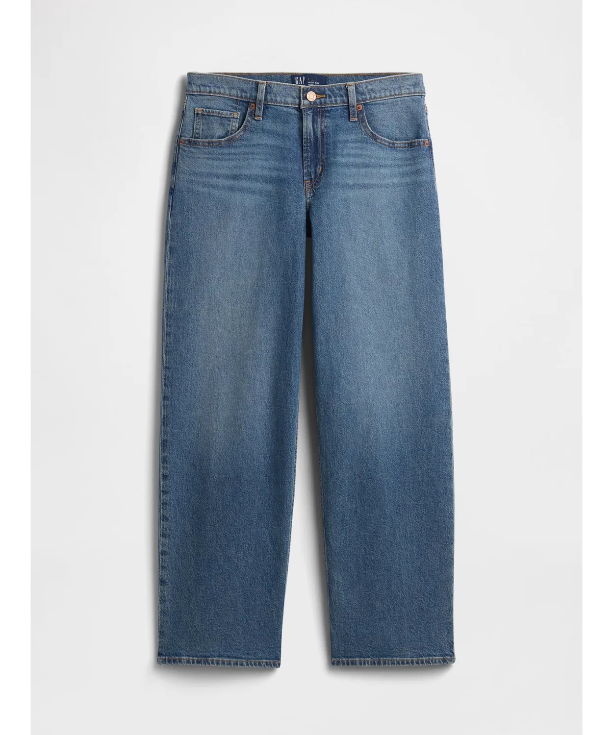Женские джинсы с низкой посадкой '90s Loose Fit GAP, Indigo Blue — фото 4