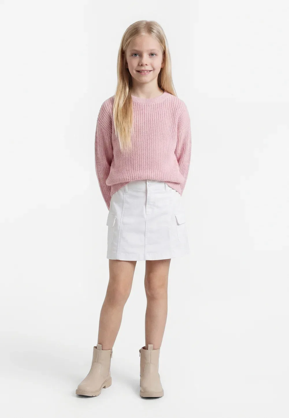 Юбка-Шорты - мини-юбка Abercrombie & Fitch, Bright White