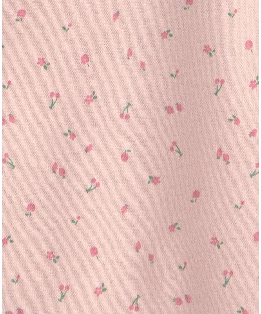 Комплект боди с фруктовым принтом, 5 предметов Carter's, Blue/Cream/Pink — фото 2