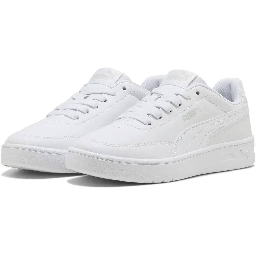 Детские кроссовки для девочек Court Classic Clean Puma, White — фото 2