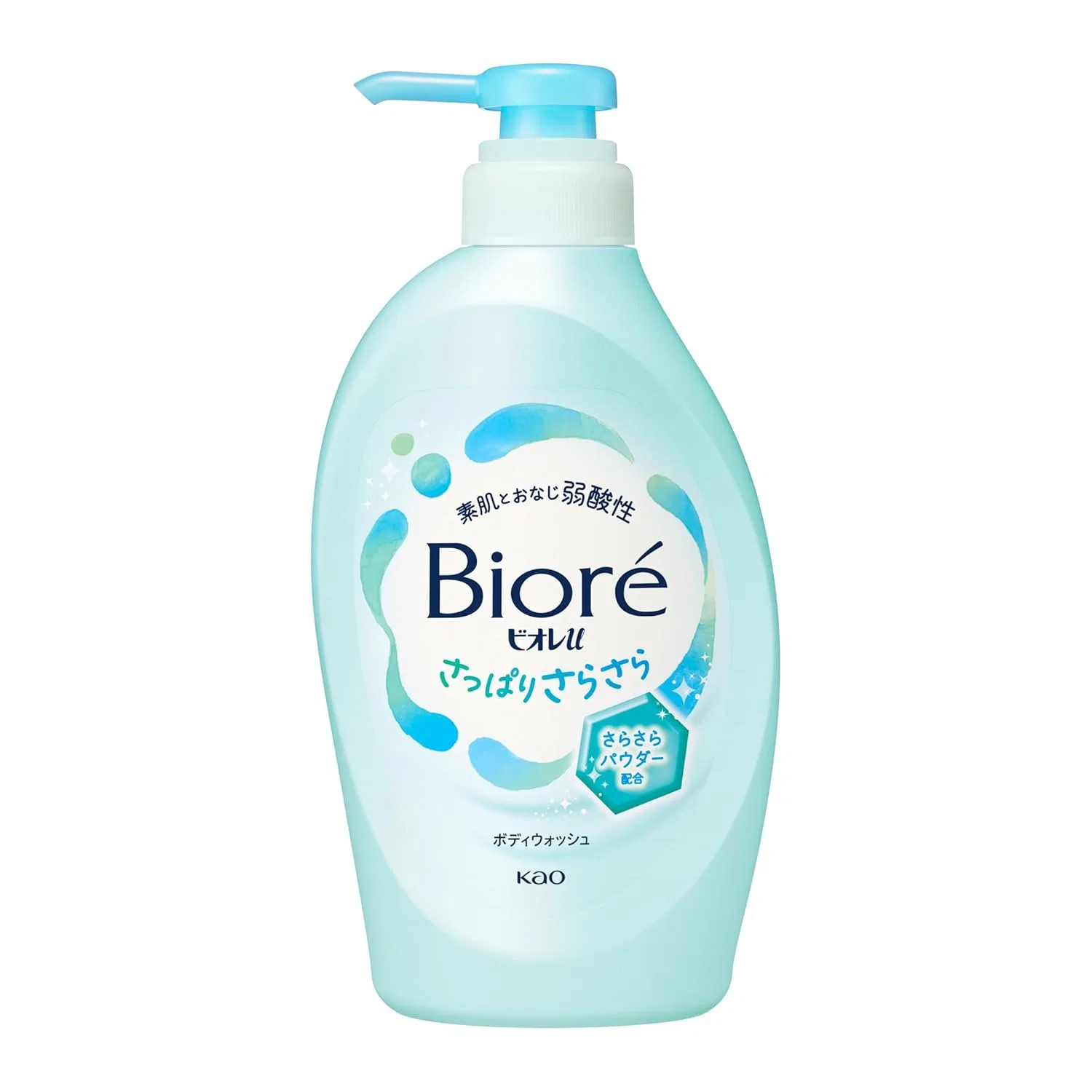 Гель для душа Biore U Refresh Pump 450мл, Green Citrus