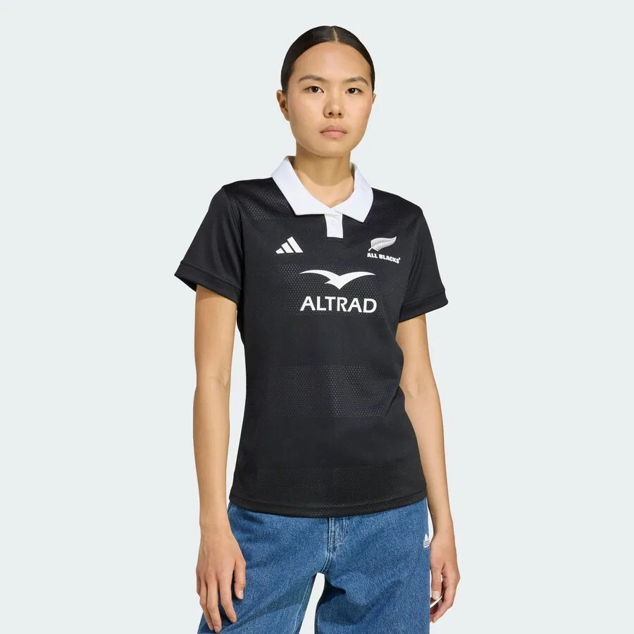 Футболка ADIDAS PERFORMANCE "All Blacks Home" черного цвета — фото 3