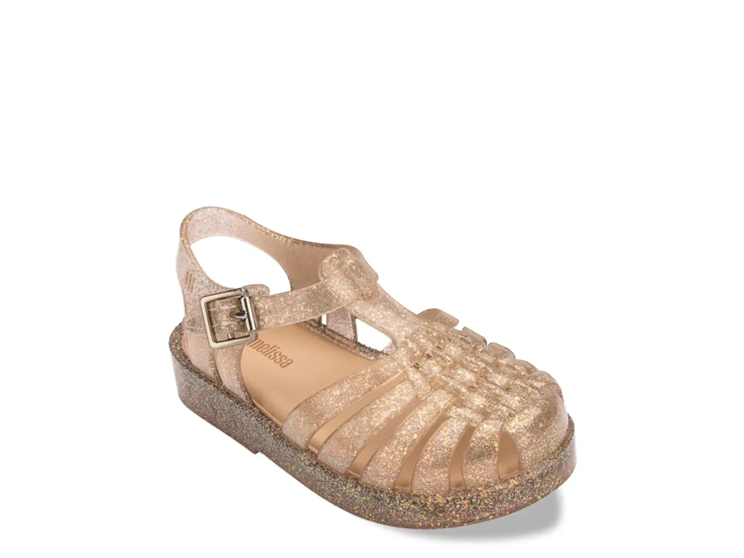 Сандалии рыболовные Posession Shiny Jelly, Mini Melissa, Taupe